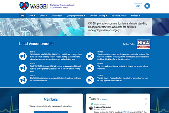 Vascular Anaesthesia Society of Great Britain and Ireland (VASGBI)