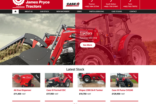 James Pryce Tractors