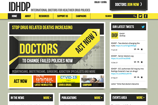 International Doctors For Healthier Drug Policies (IDHDP)