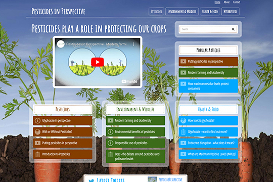 Pesticides in Perspective