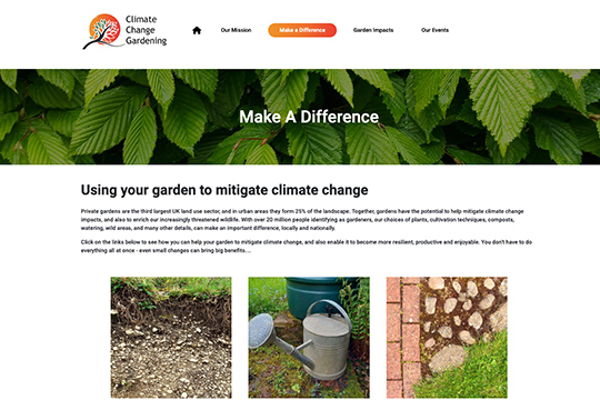 Climate Change Gardening
