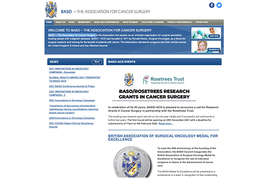The Association for Cancer Surgery (BASO)
