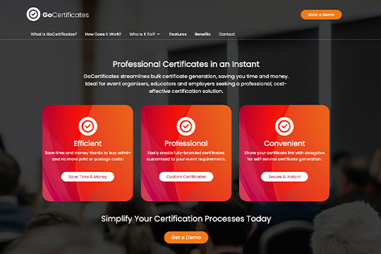 GoCertificates