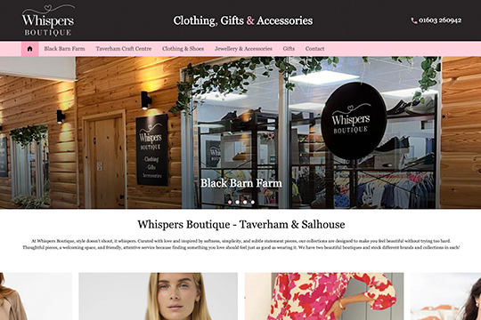Whispers Boutique - Taverham & Salhouse